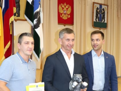 Руководитель района Николай Золотников встретился со спортсменами!