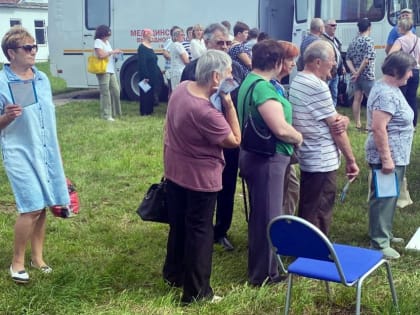 Жители Угличского района принимают участие в выездной диспансеризации