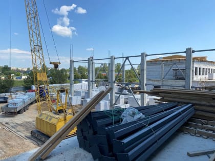 Школу в поселке Заволжье планируют сдать до конца года