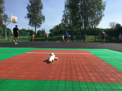 Активисты партии из Любима организовали для жителей района спортивный досуг