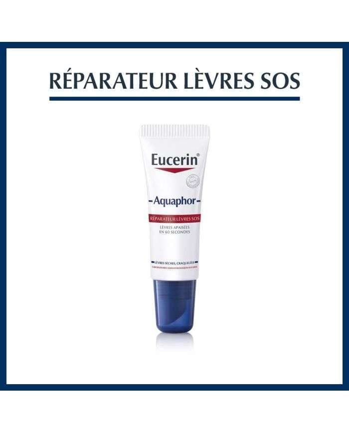 Aquaphor Réparateur Lèvres SOS 10 ml Eucerin