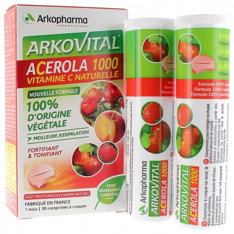 Acerola 1000 Arkopharma