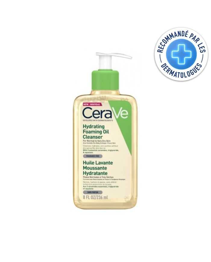Huile Lavante Moussante Hydratante 236 ml CeraVe