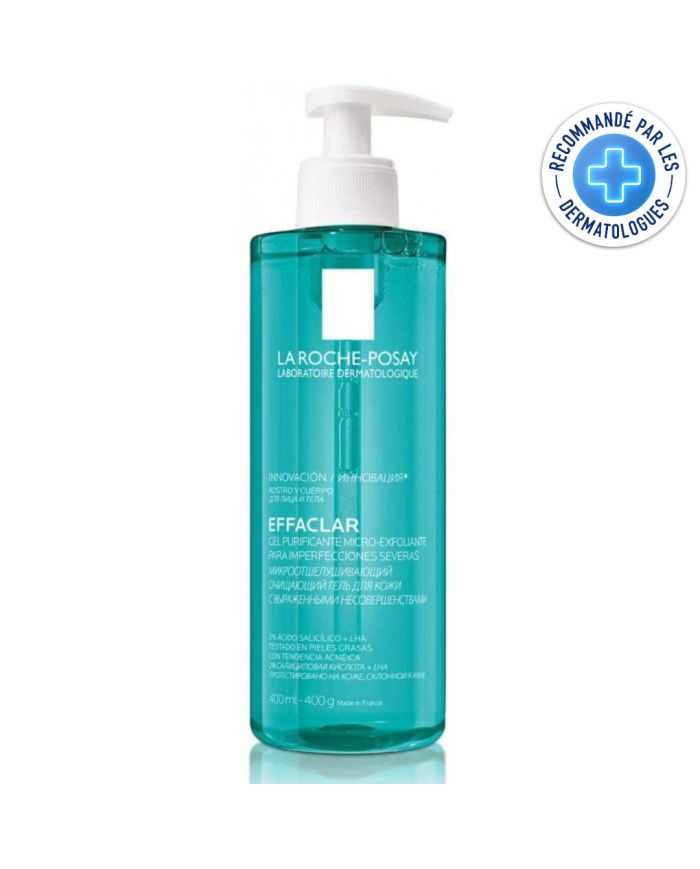 Effaclar Gel Micro Peeling Purifiant 400 ml La Roche-Posay
