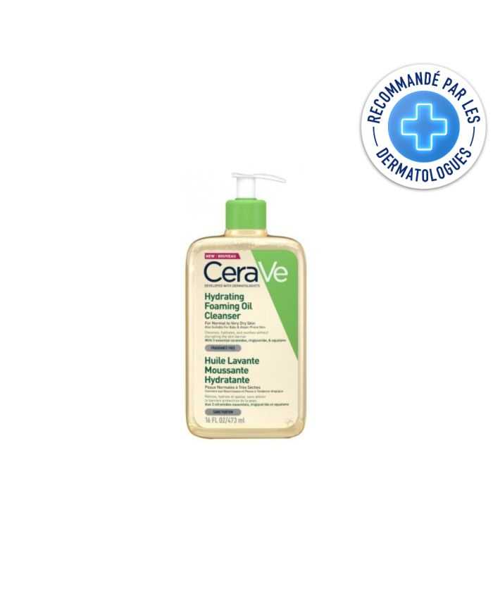 Huile Lavante Moussante Hydratante 473 ml CeraVe