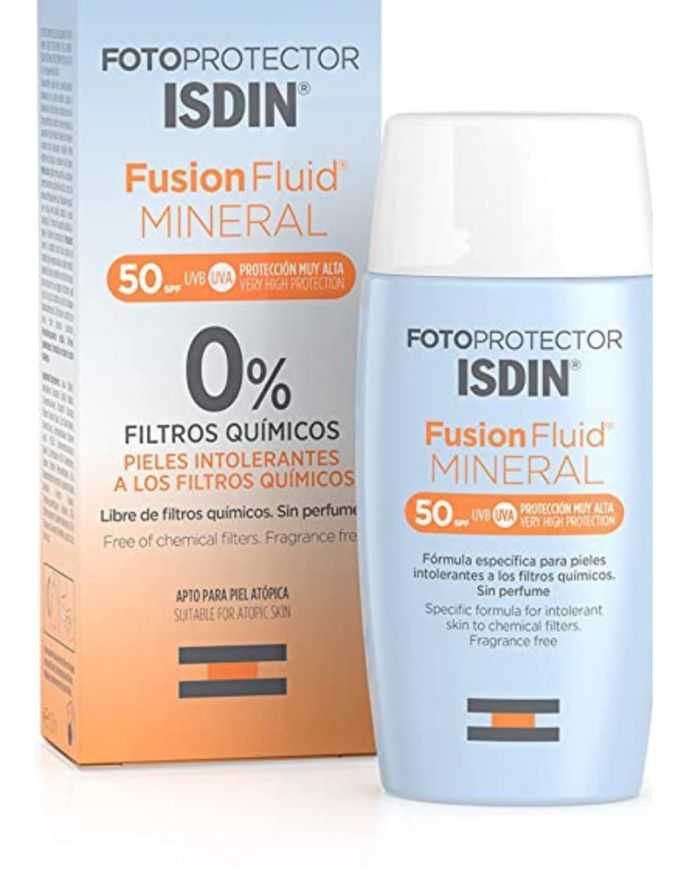 Fotoprotector Fusion Fluid Mineral 50 ml SPF 50 ISDIN