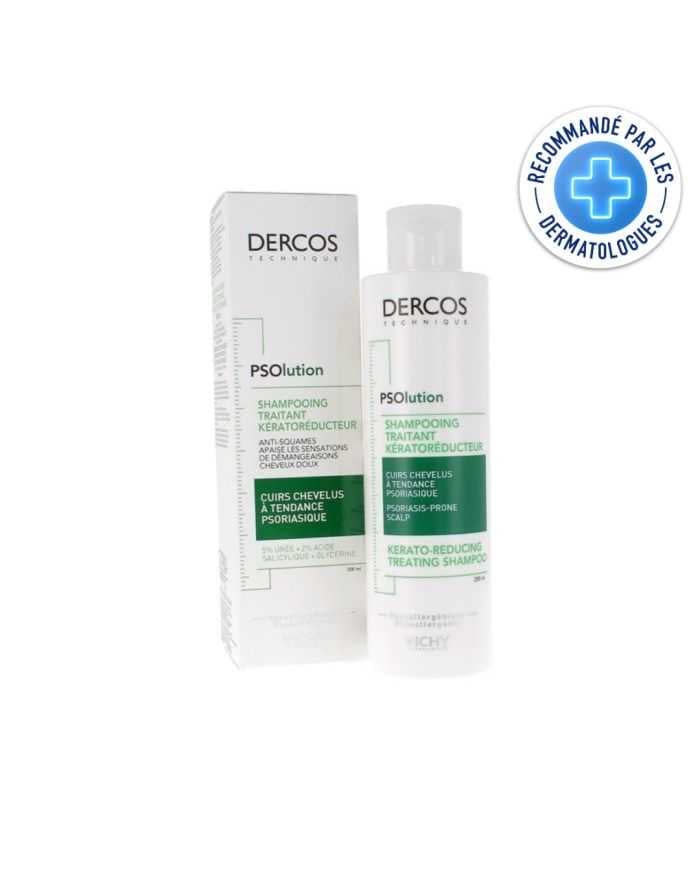 Psolution Shampoing Traitant Keratoreducteur 200 ml Vichy