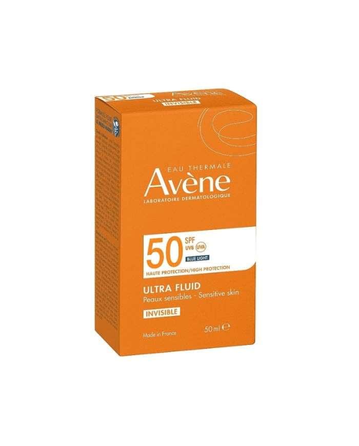 Ultra Fluid Invisible SPF 50 Blue Light 50 ml Peau Sensible Avène