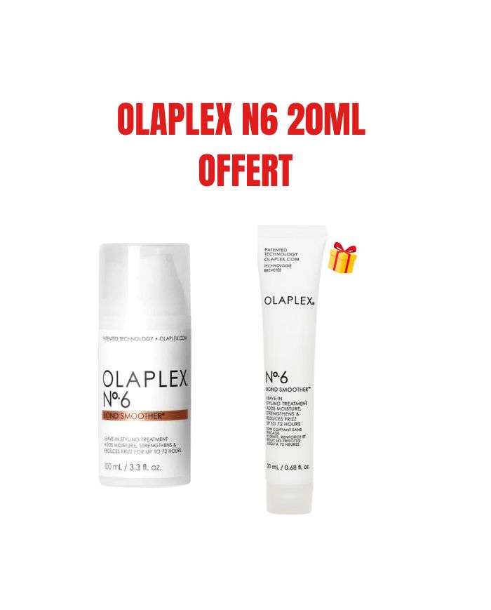 Offre N6 Bond Smoother 100 ml + Olaplex N6 20 ml Offert Olaplex