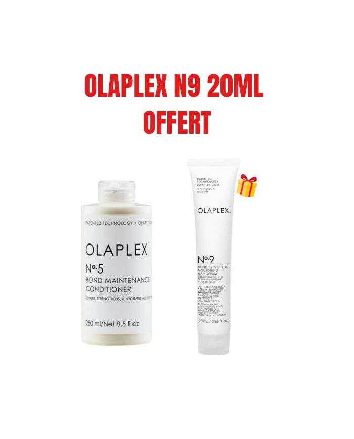 Offre Bond Maintenance N 5 Après Shampooing 250 ml + Olaplex N9 20 ml Offert Olaplex