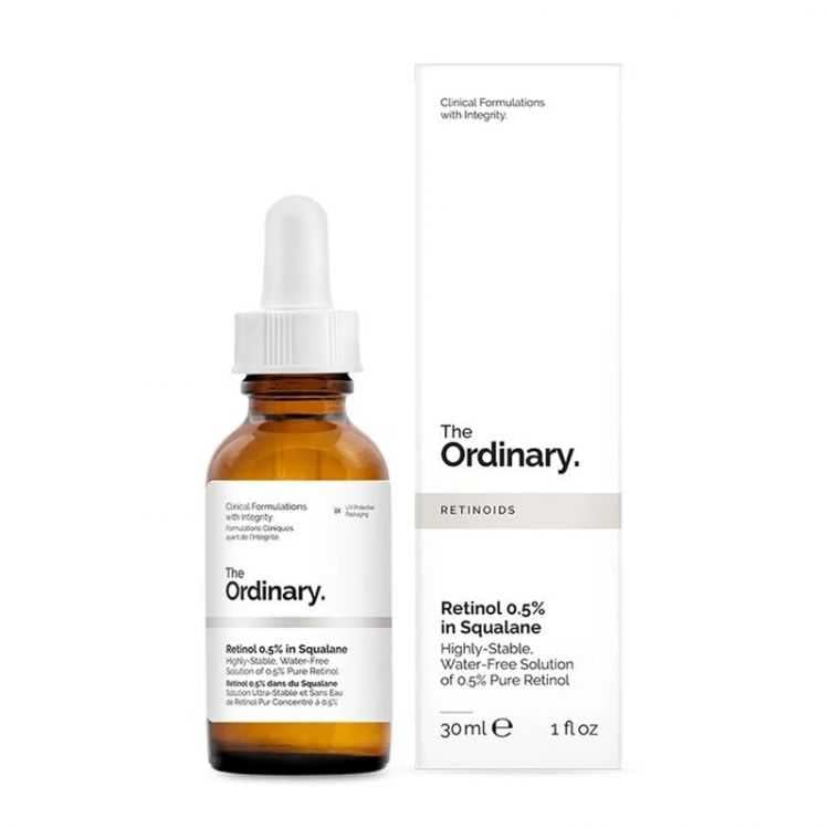 Rétinol 0.5% in Squalane 30 ml The Ordinary