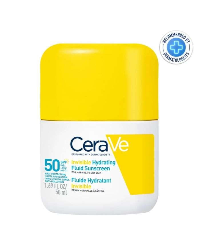 Écran Solaire SPF 50 Fluide Invisible Hydrantant 50 ml CeraVe