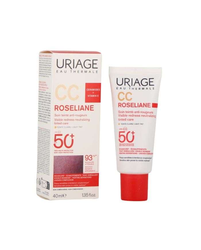 Roseliane CC Crème SPF50+ Teinte Claire 40 ml Uriage