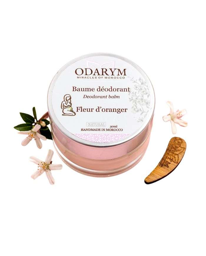 Femme Enceinte Baume Déodorant Fleur D'Oranger 30 ml Odarym