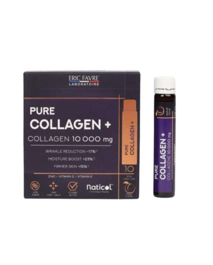 Pure Collagen + 10000mg 10 Ampoules 25 ml Eric Favre