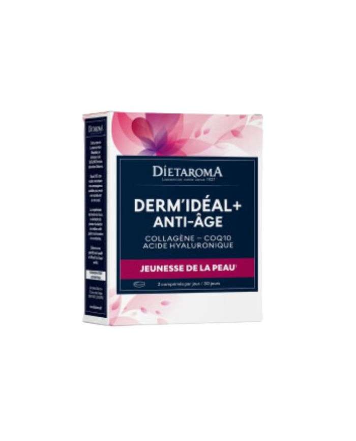 Dermideal Plus Collagene + COQ10 60 Comprimés Dietaroma