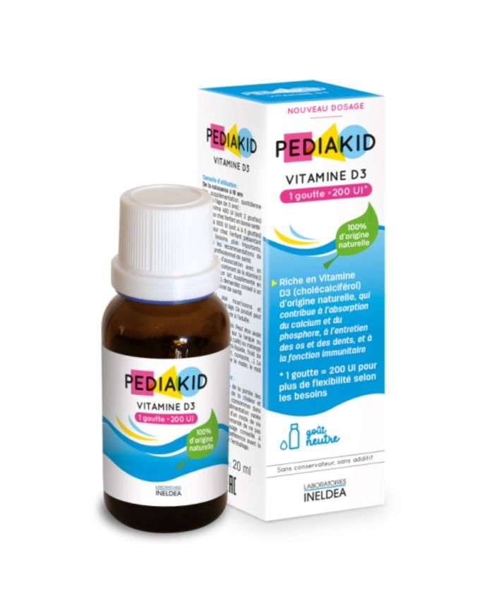 Vitamine D3 200 Ui 20 ml Pediakid