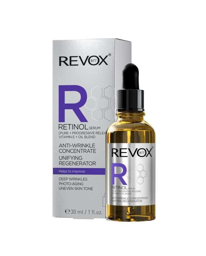 Rétinol Sérum Concentré Unifiant Régénérant 30 ml Revox B77