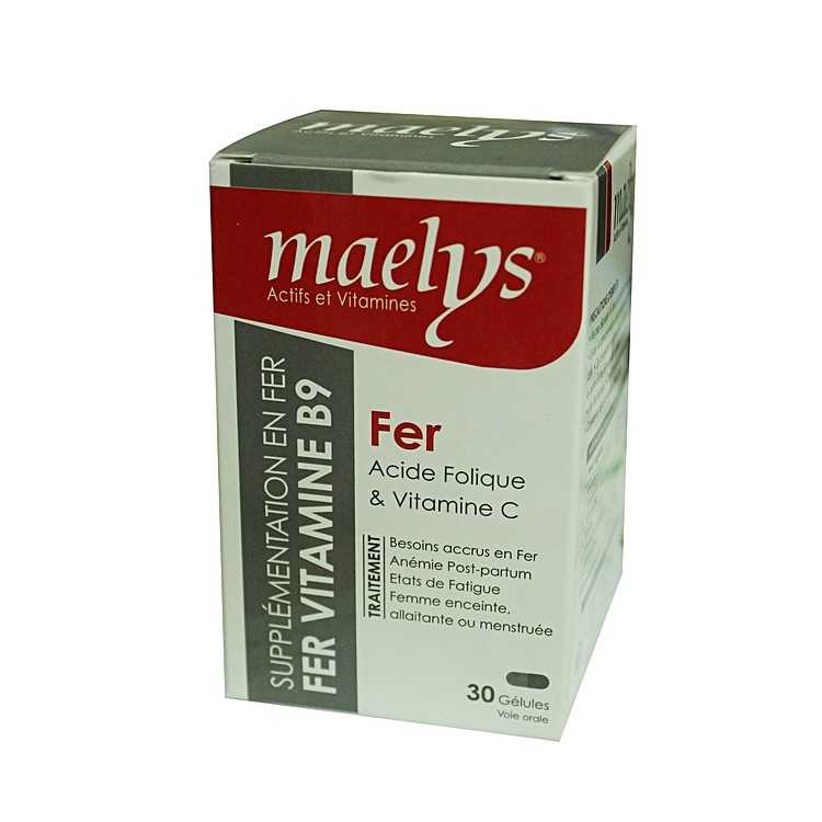 Fer 30 Gélules Maelys