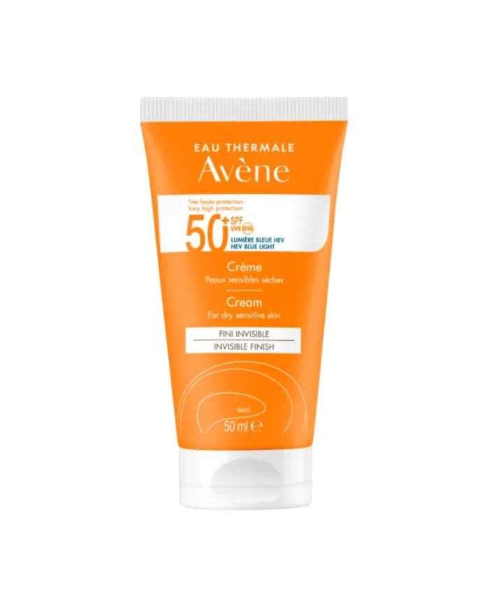 Crème Fini Invisible SPF 50+ Peaux Sensibles Sèches 50 ml Avène