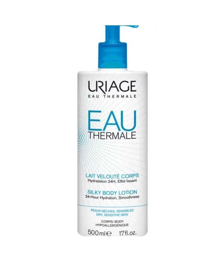 Eau Thermale Lait Velouté Corps Lait Hydratant 24H 500 ml Uriage