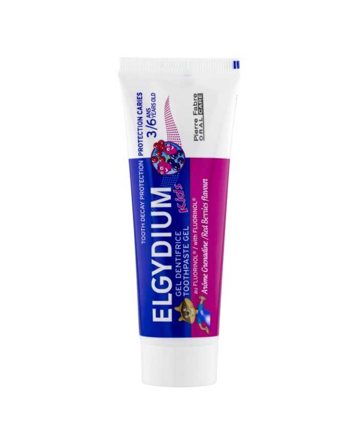 Dentifrice Enfants Grenadine 3-6 Ans 50 ml Elgydium