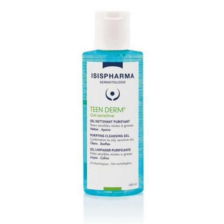 Teen Derm Gel Nettoyant Sensitive 100 ml Isispharma