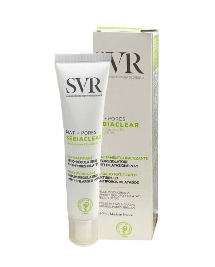 Sebiaclear Mat+pores 40 ml SVR