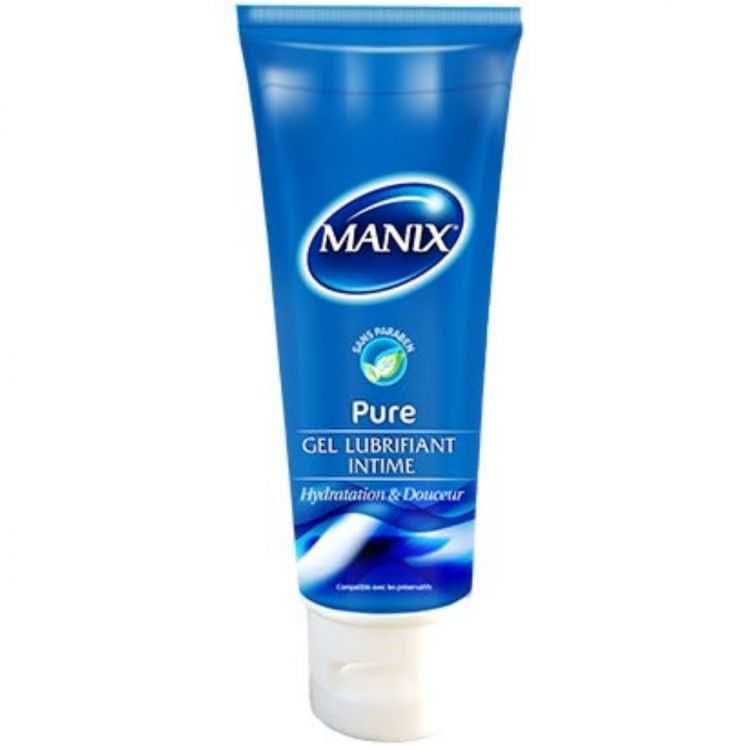 Pure Gel Lubrifiant Hydratation Intense 80 ml Manix