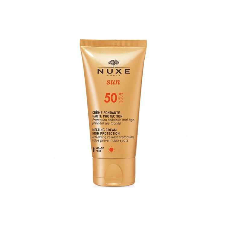 Sun Crème Fondante Haute Protection SPF 50 aux Fleurs D'Eau et de Soleil 50 ml Nuxe