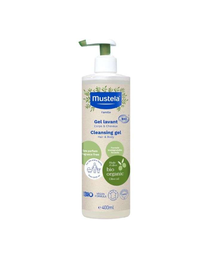 Gel Lavant Corps et Cheveux 400 ml Mustela