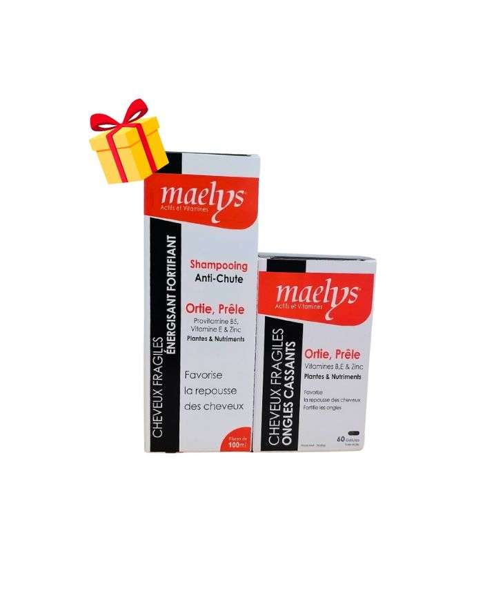 Offre Ortie Prele 60 Gélules + Shampooing Anti Chute 100 ml Offert Maelys