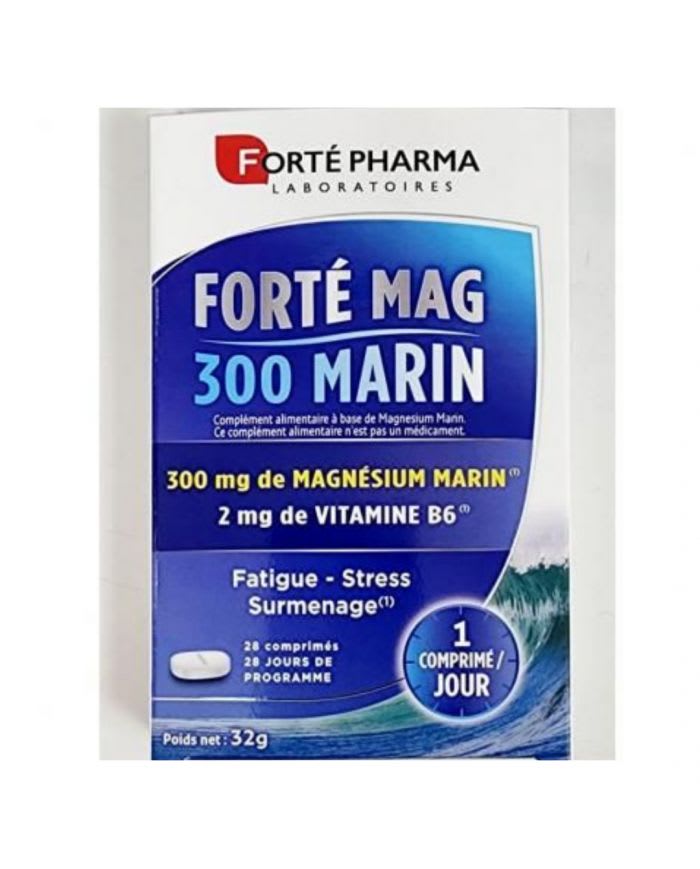Mag 300 Marin 28 Comprimés 300 mg Forte Pharma