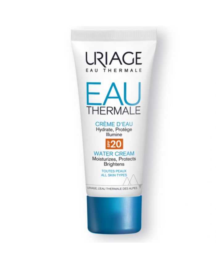 Eau Thermale Crème D’eau Légère SPF20 Crème Hydratante et Protectrice 40 ml Uriage
