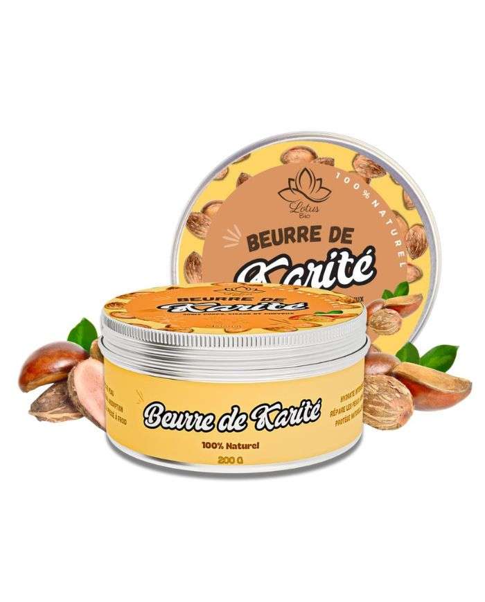 Beurre de Karite 200 g Lotus Bio