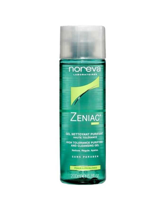 Zeniac Gel Nettoyant Purifiant 200 ml Haute Tolerance Visage et Corps 200 ml Noreva