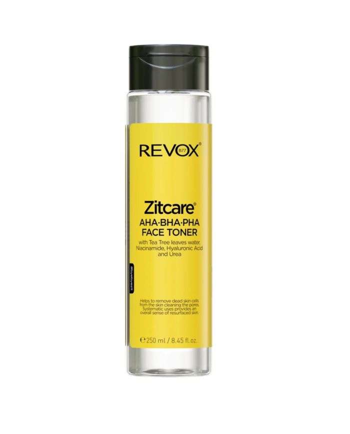 Zitcare AHA BHA PHA Toner Visage 250 ml Revox B77