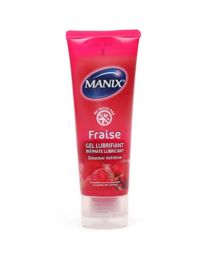 Gel Lubrifiant Douceur Extreme à la Fraise 80 ml Manix