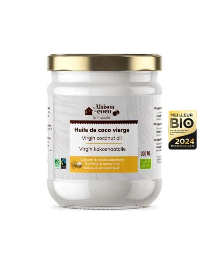 Huile de Coco Vierge 300 ml La Maison du Coco