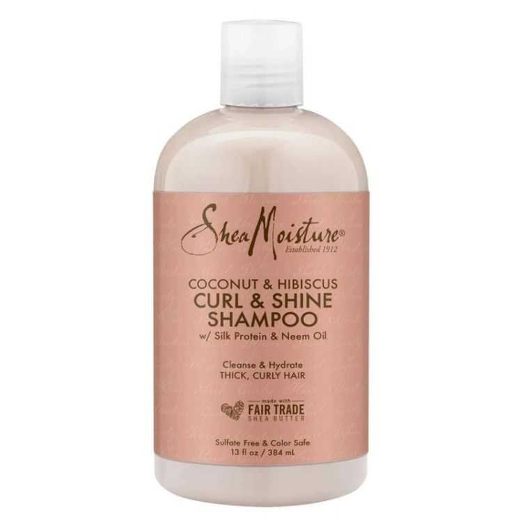 Coconut Hibiscus Curl et Shine Shampoing 384 ml Shea Moisture