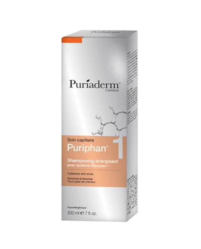 Puriphan1 Shampooing Énergisant Hommes et Femmes Puriaderm