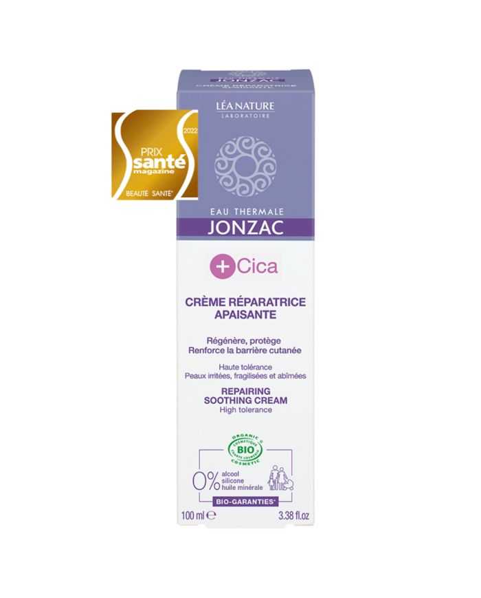 Eau Thermale Jonzac + Cica Crème Réparatrice Apaisante 100 ml Lea Nature
