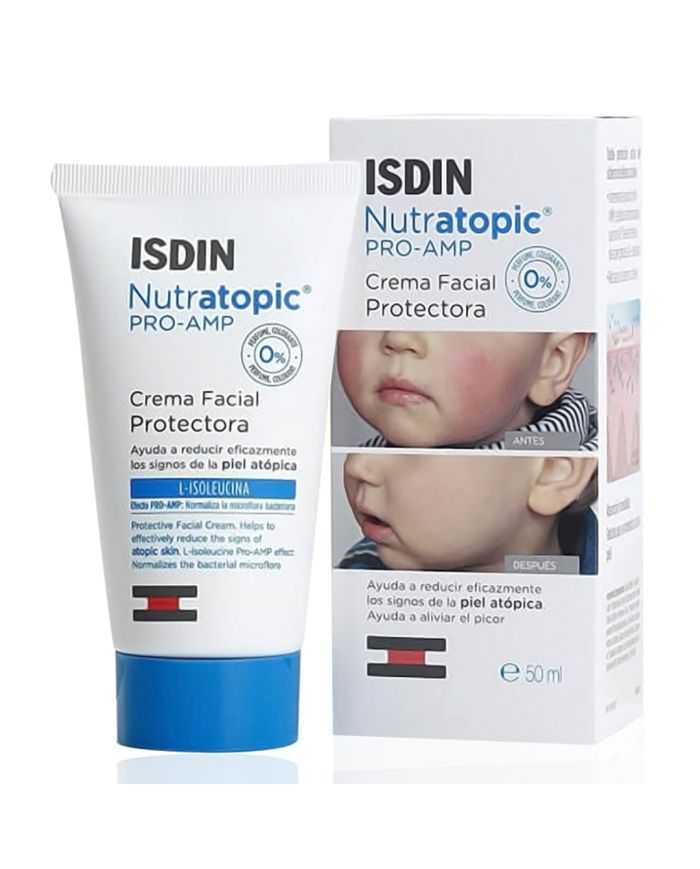Nutratopic Pro Amp Crème Protectrice Visage 50 ml ISDIN