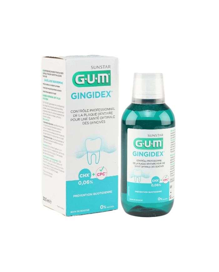 Bain de Bouche Gingidex 0.06 Chx 300 ml GUM