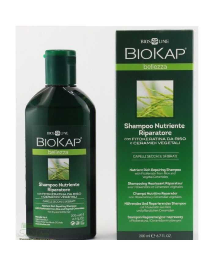 Bellezza Shampoing Nourrissant Réparateur 200 ml Biokap