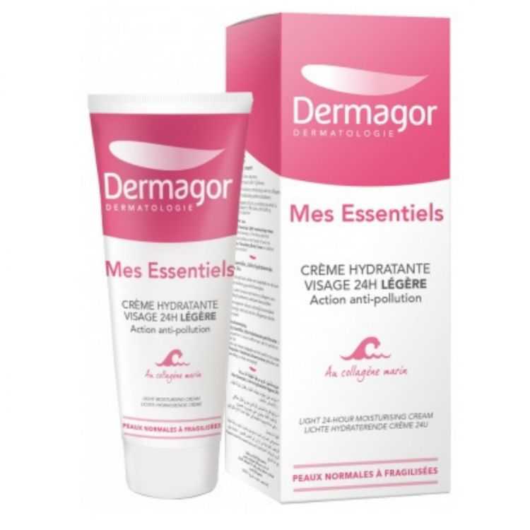 Mes Essentiels Crème Hydratante Visage 24 Légère 40 ml Dermagor