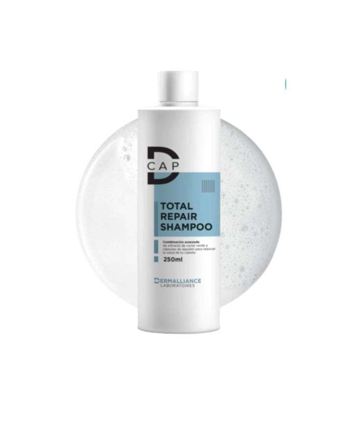 D Cap Reparation Totale Shampooing Extraits de Caviar Vert 250 ml D-Cap