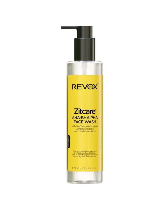 Zitcare AHA BHA PHA Nettoyant Visage 250 ml Revox B77