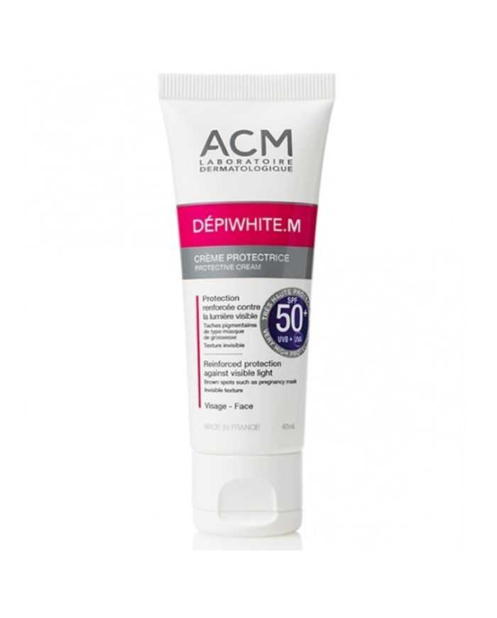 Depiwhite M Crème Protectrice Invisible SPF 50+ 40 ml Acm