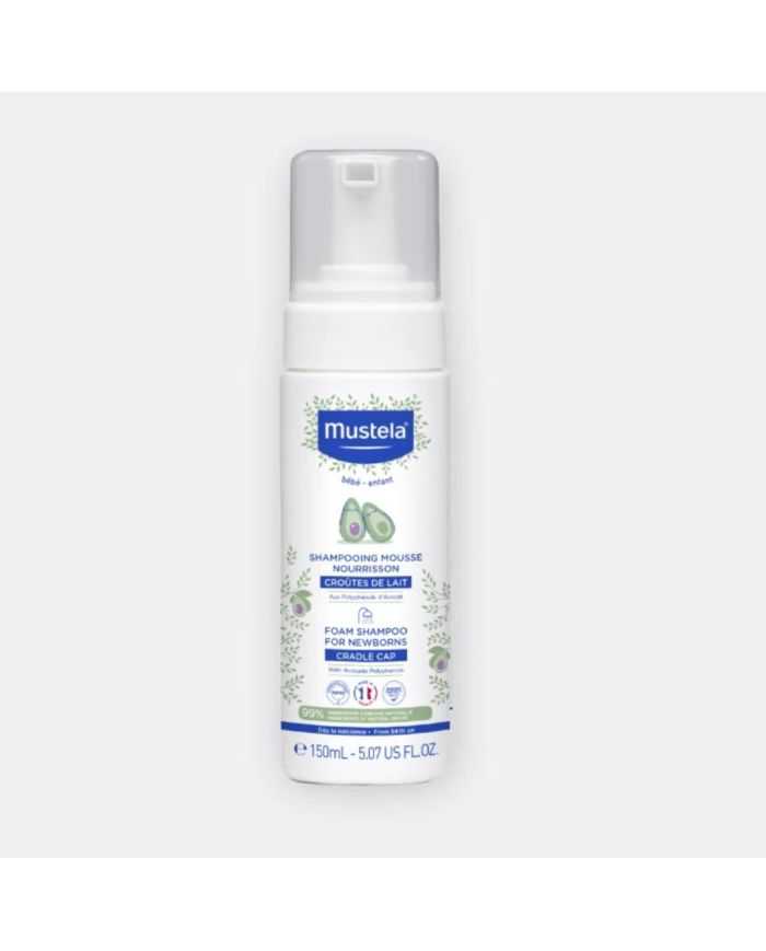 Shampooing Mousse Nourrisson 150 ml Mustela